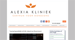 Desktop Screenshot of alexiakliniek.nl